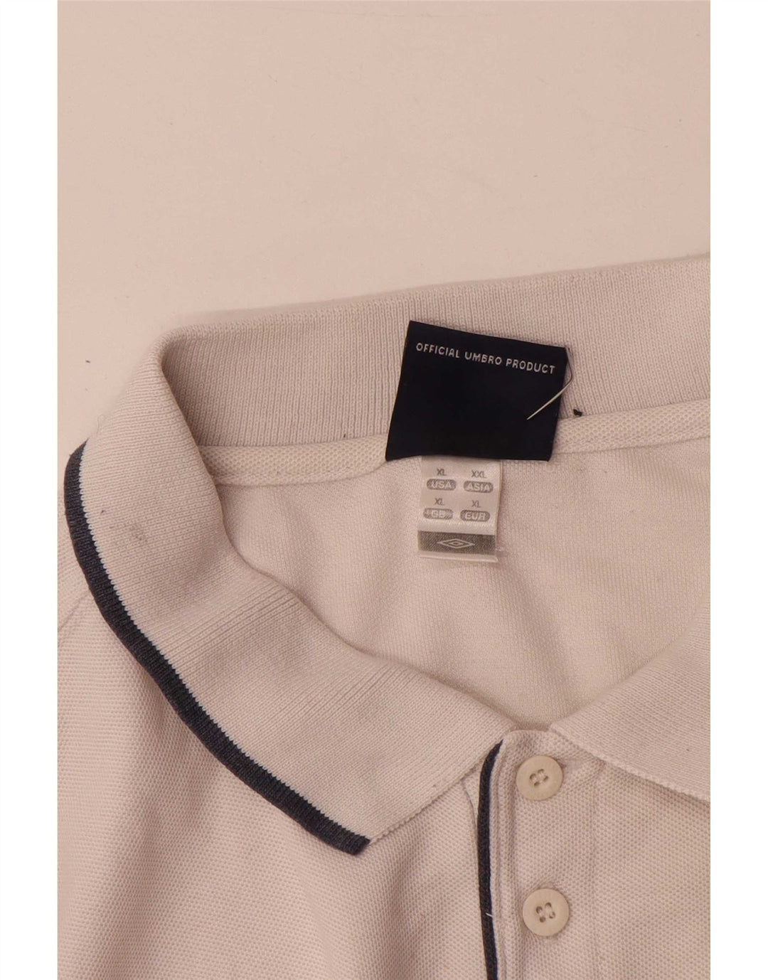 Umbro Herre Polo Shirt XL Hvid