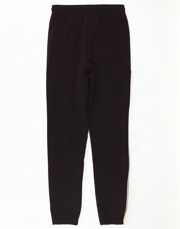 Adidas Mens Graphic Tracksuit Trousers Joggers Small Black Nylon