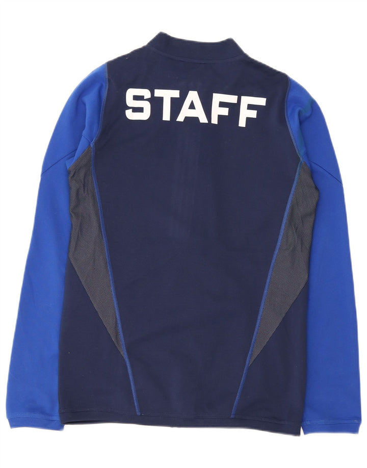 Adidas Herre Aeroready Træningsdragt Top Jakke Lille Navy Blue Colourblock