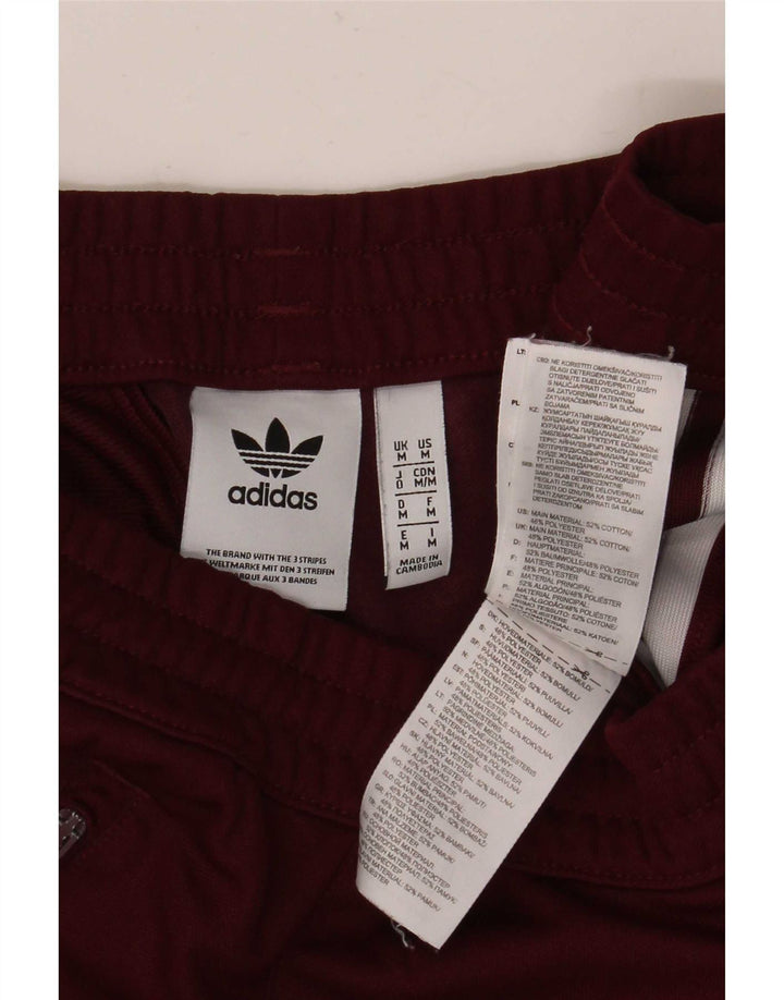 Adidas Træningsdragt bukser til mænd Medium Bourgogne bomuld