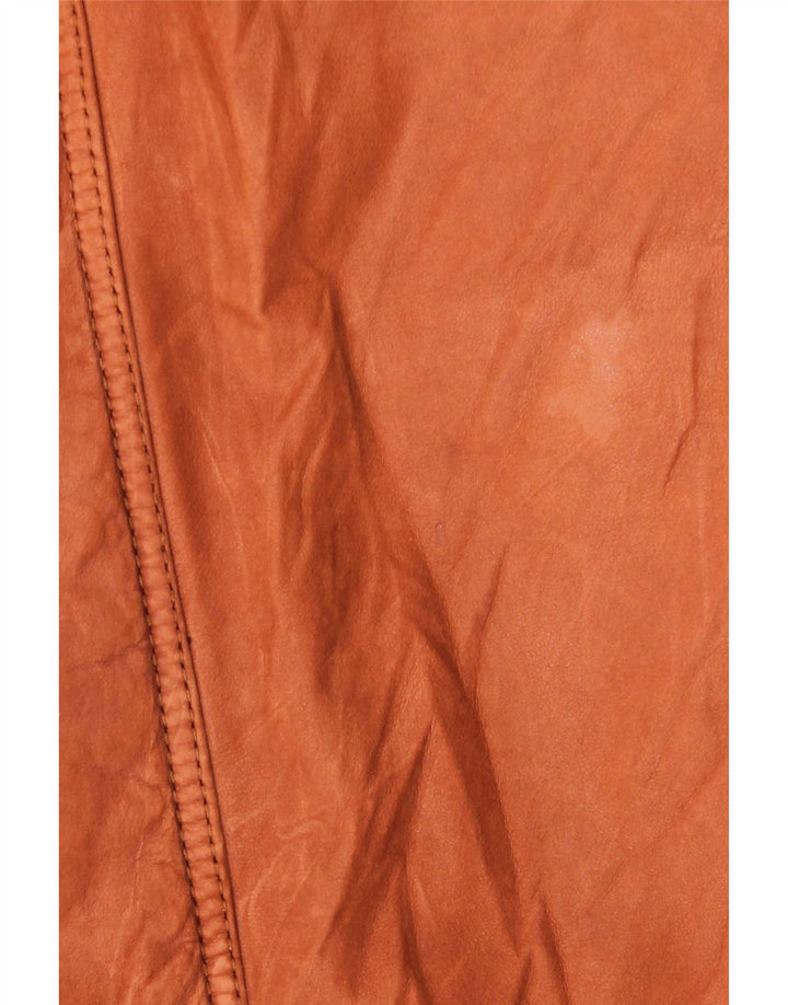 Dibi Herre Læderjakke UK 42 XL Brun Læder