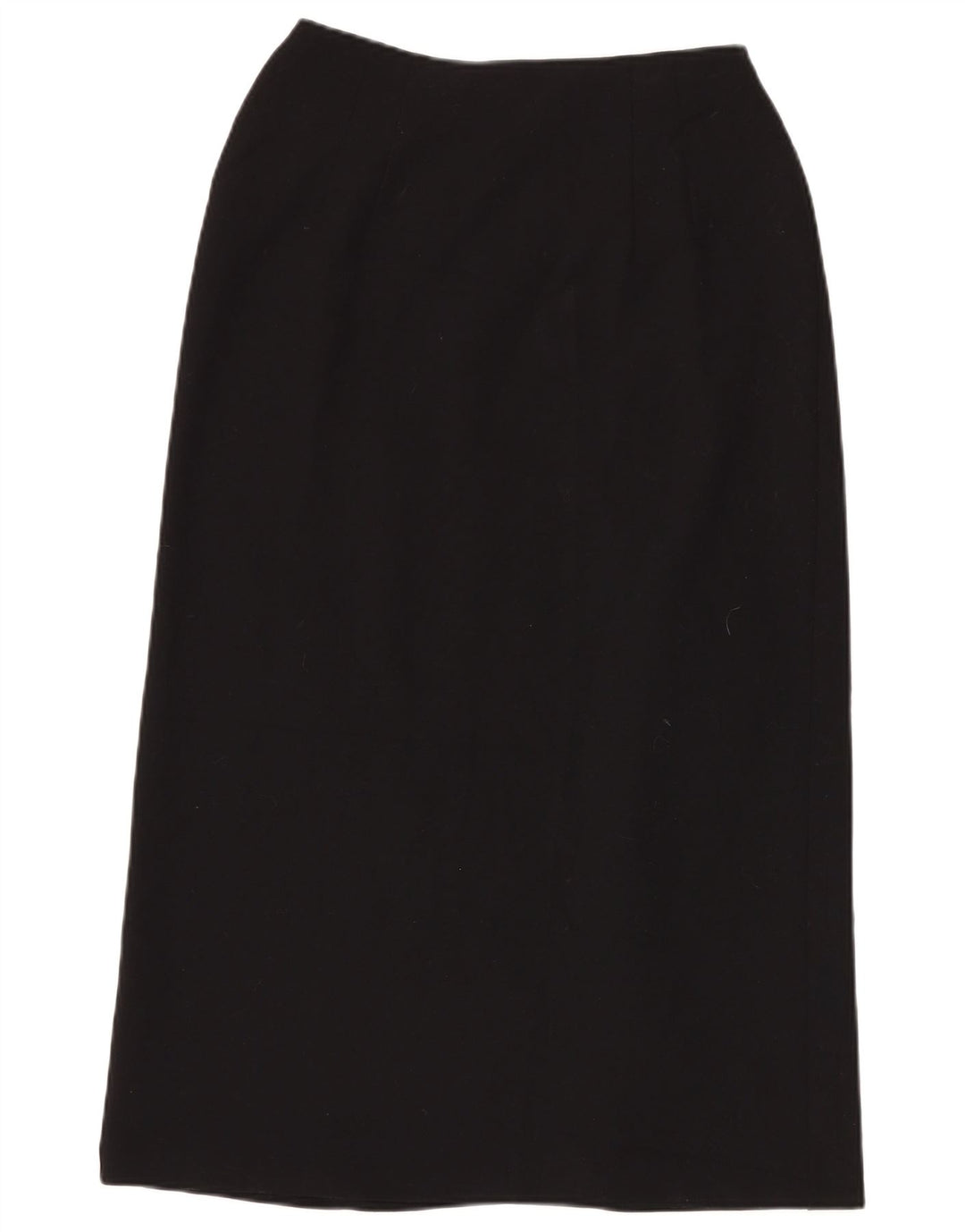 Marks & Spencer Wrap-nederdel til kvinder UK 12 Medium W28 Sort polyester