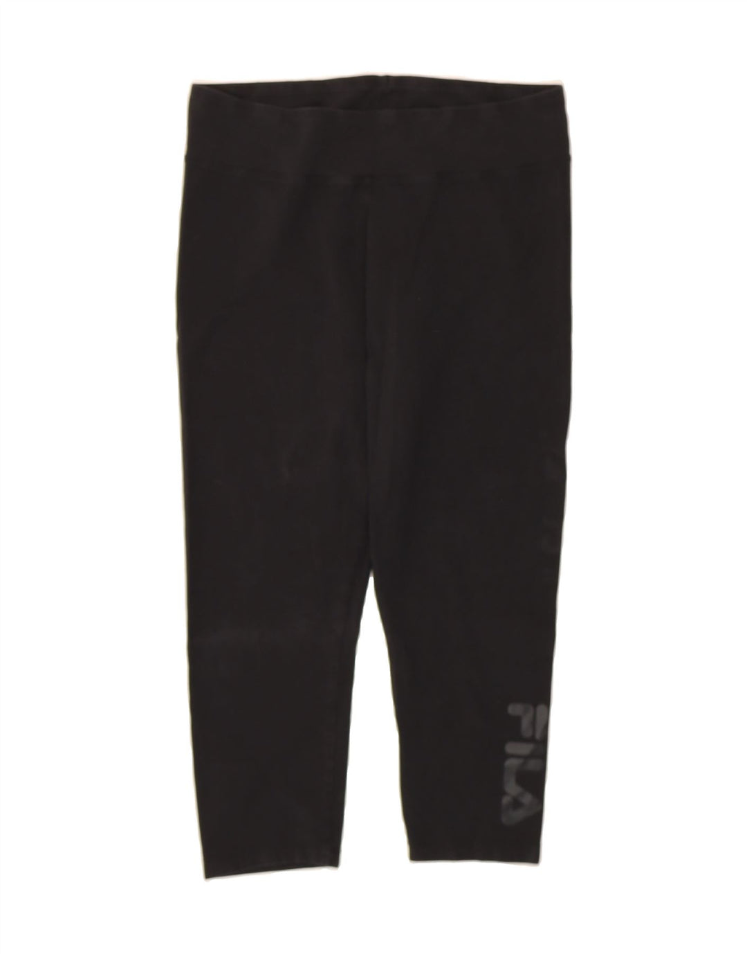 FILA Womens Graphic Leggings UK 18 XL  Black Cotton Vintage Fila and Second-Hand Fila from Messina Hembry 