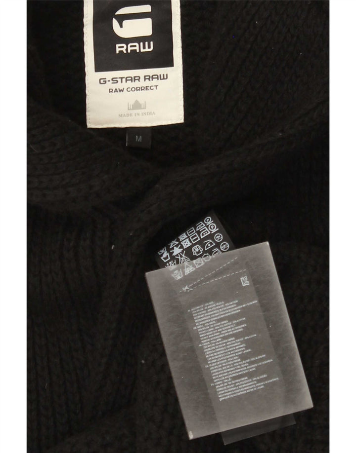 G-Star Herre cardigan sweater Medium Sort Uld