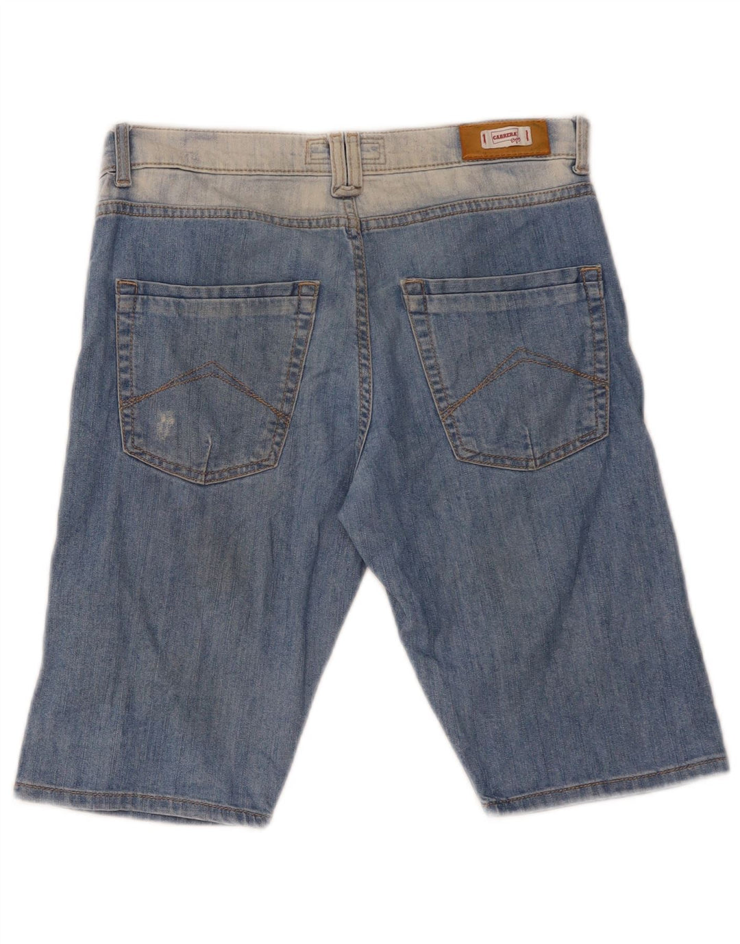 CARRERA Distressed denimshorts til drenge 13-14 år W30 Blå bomuld