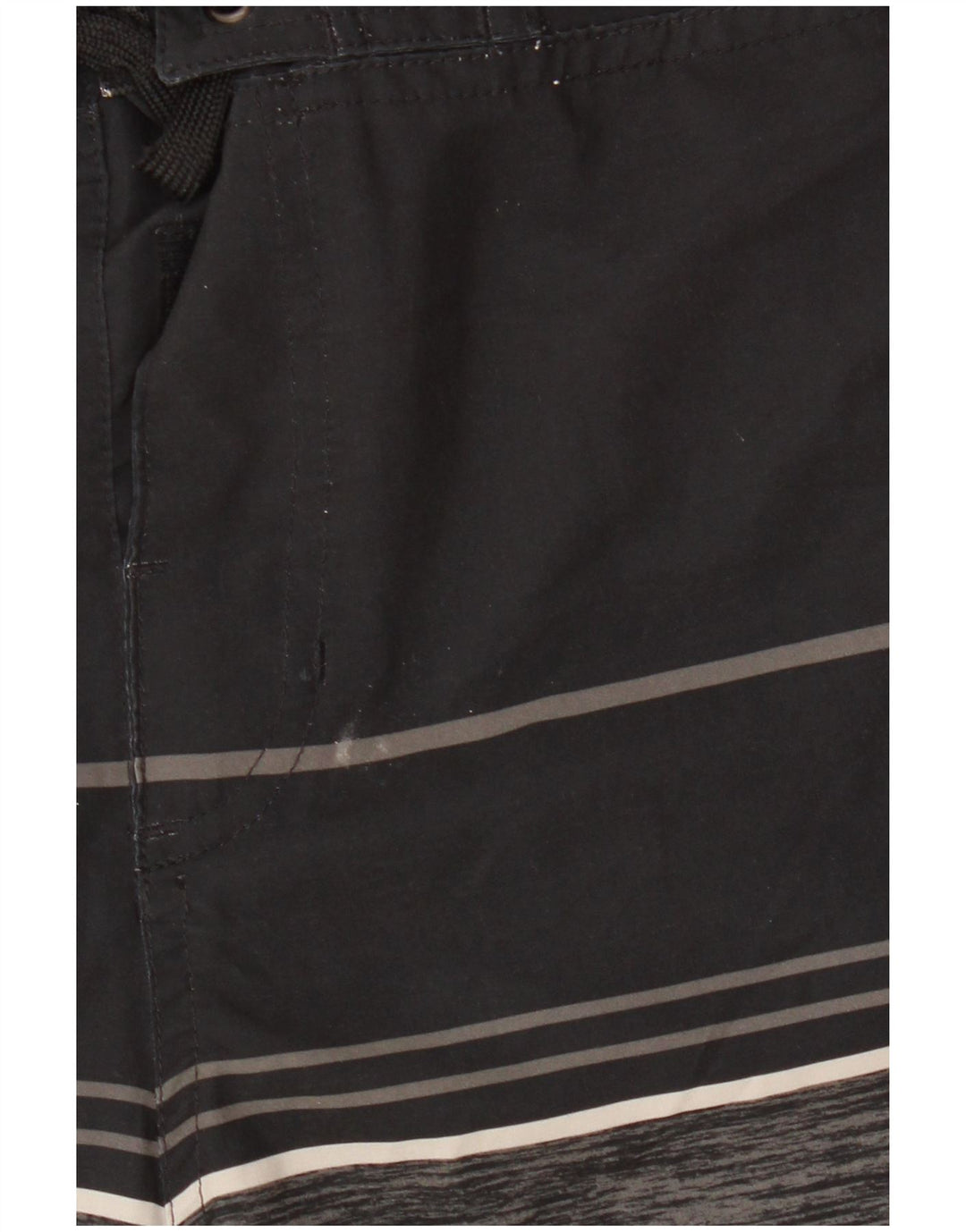 CRIVIT Mens Swimming Shorts Medium Black Colourblock Polyester