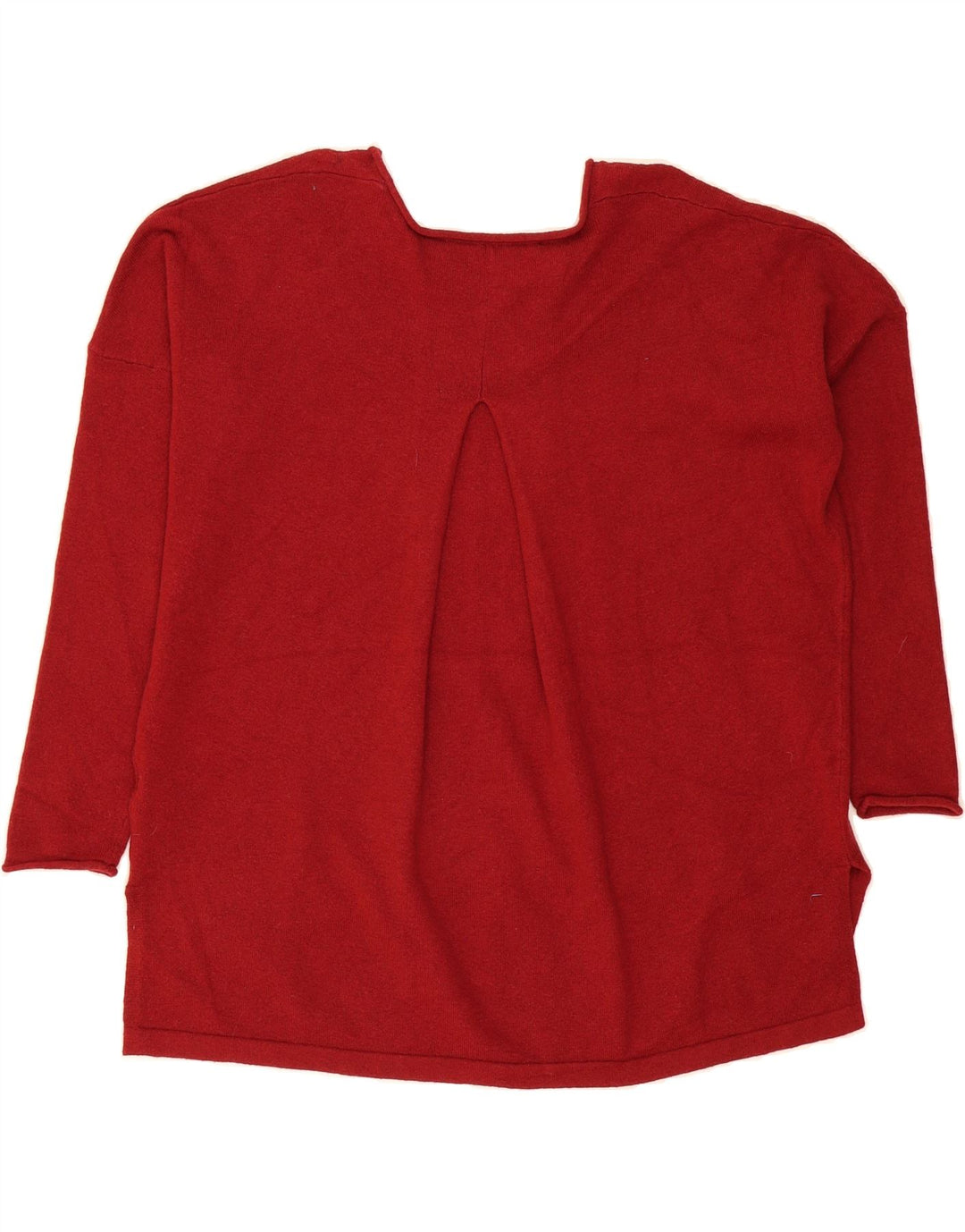FRENCH CONNECTION Womens Oversized Boat Neck Jumper Sweater UK 18 XL Red Vintage French Connection and Second-Hand French Connection from Messina Hembry 