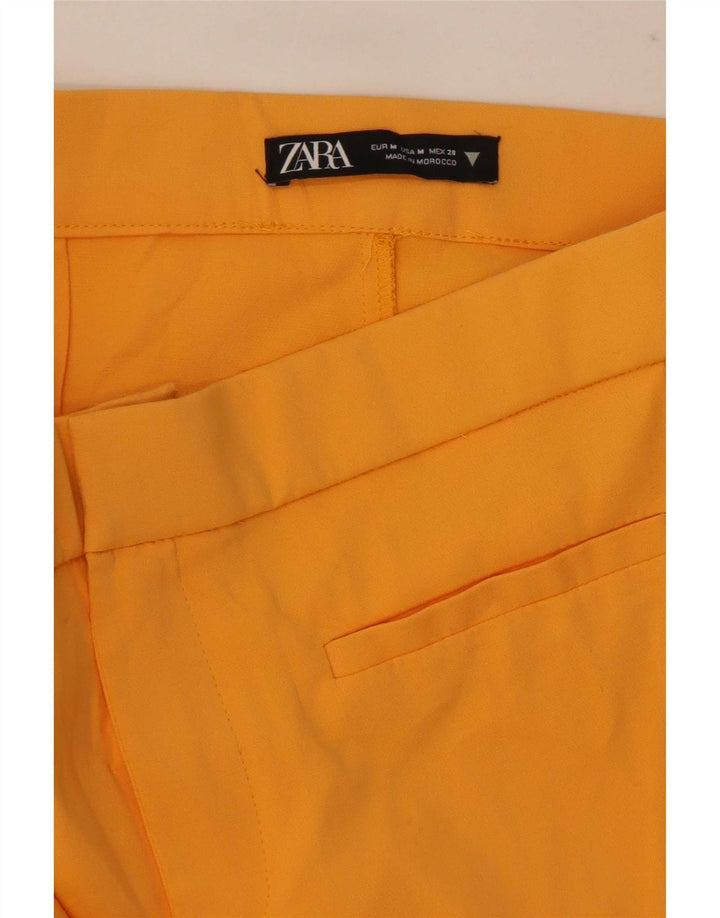 Zara Dame Bootcut Casual Bukser Medium W30 L26 Gul