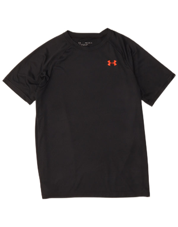 Under Armour Boys T-Shirt Top 13-14 år XL Sort