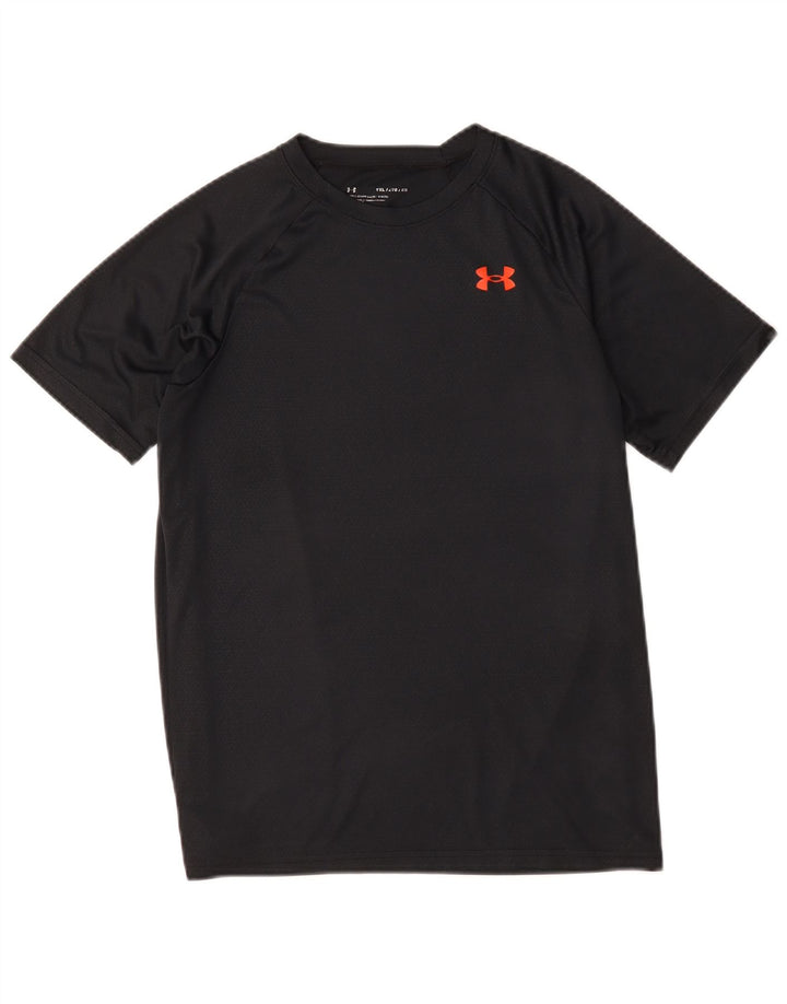 Under Armour Boys T-Shirt Top 13-14 år XL Sort