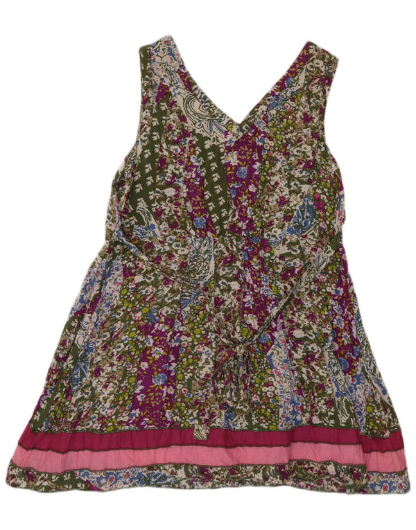 Joe Browns Dame Ærmeløs Tunika Top UK 8 Small Multicolored Floral