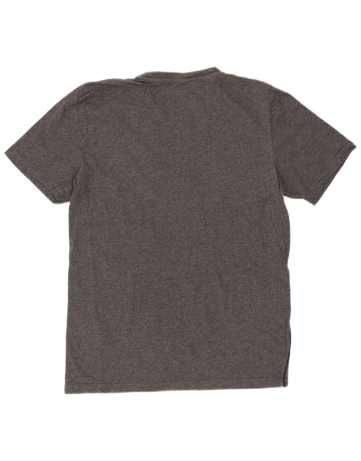 Adidas T-shirt top mellem grå bomuld til mænd