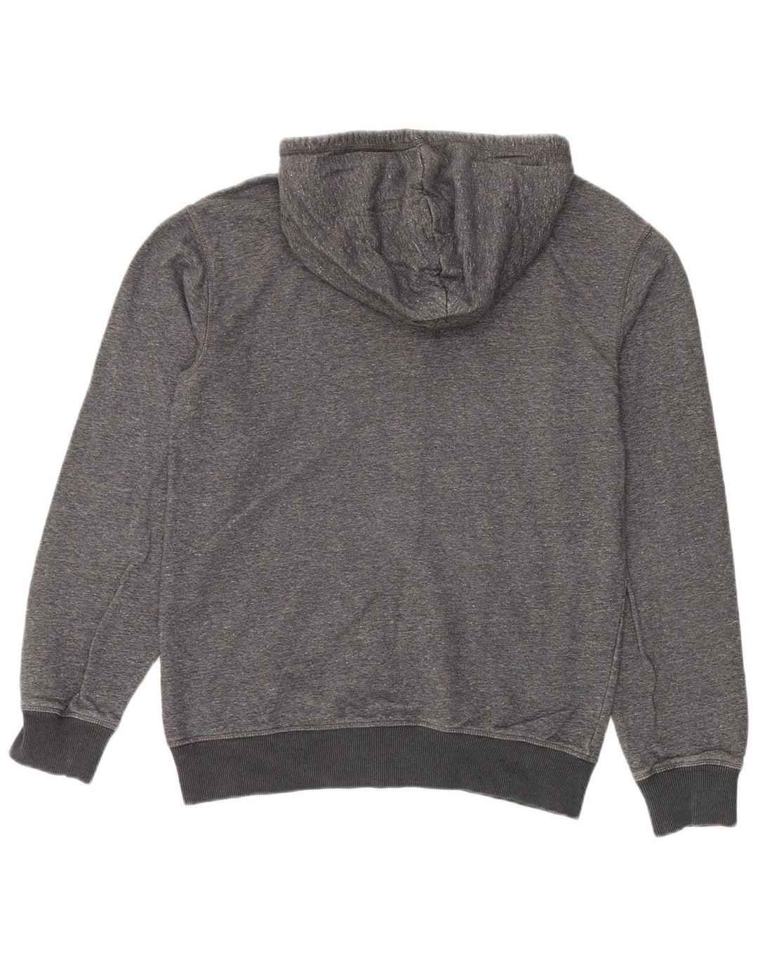 Quiksilver Herre Premium Zip Hoodie Sweater Medium Grey Bomuld