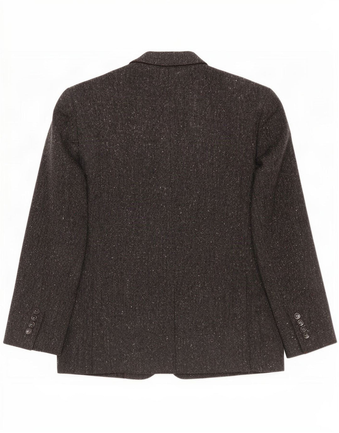 Magee Kort blazerjakke til mænd med 2 knapper Størrelse 40 Medium Grå Flecked