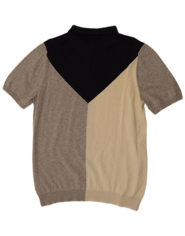 Reiss sweater med lynlås til kvinder UIK 14 Medium Grey Colourblock