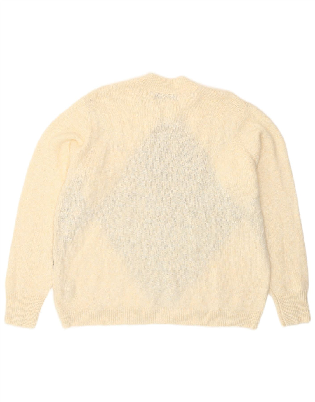 Marks & Spencer Dame sweater med rund hals DK 16 Stor Off White