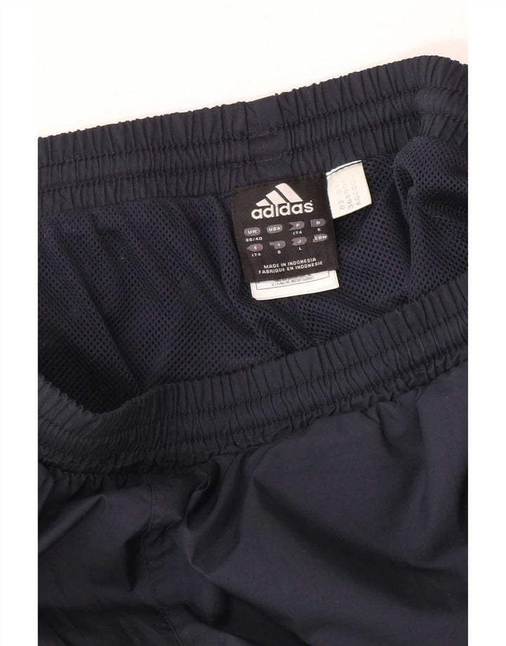 Adidas Træningsdragt til mænd Joggers UK 38/40 Medium Navy Blue Polyester