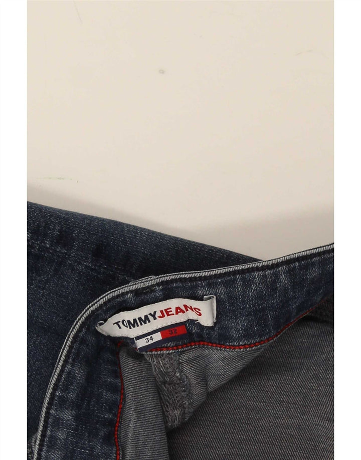 Tommy Hilfiger Herre Slim Jeans W34 L32 Marineblå