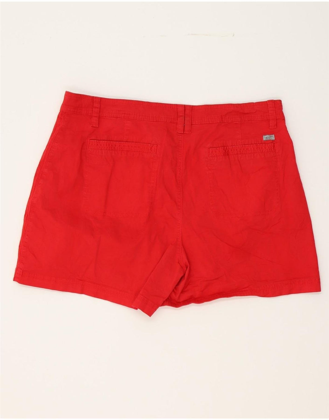 EDDIE BAUER Womens Chino Shorts US 18 2XL W38  Red Cotton Vintage Eddie Bauer and Second-Hand Eddie Bauer from Messina Hembry 