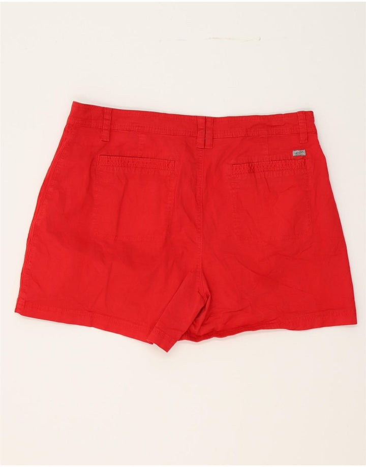 EDDIE BAUER Womens Chino Shorts US 18 2XL W38  Red Cotton Vintage Eddie Bauer and Second-Hand Eddie Bauer from Messina Hembry 