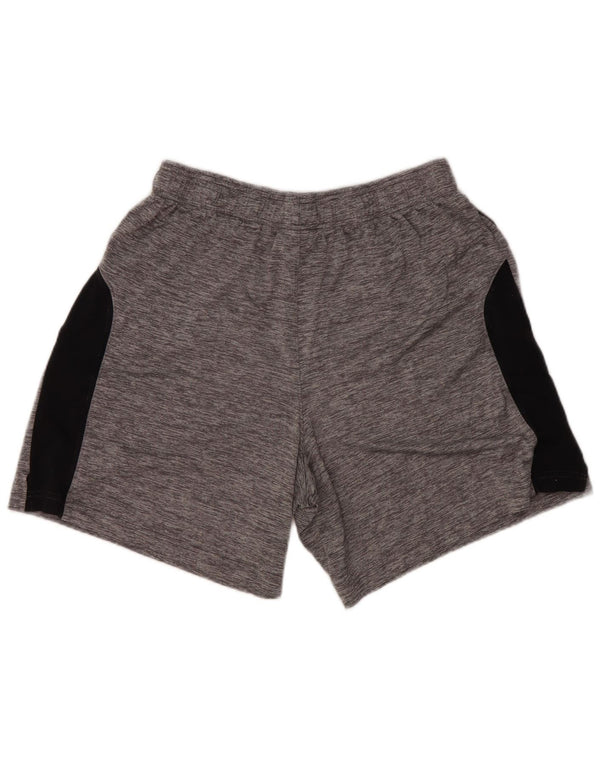 UNDER ARMOUR Sportsshorts til mænd Large Grå Colourblock Polyester