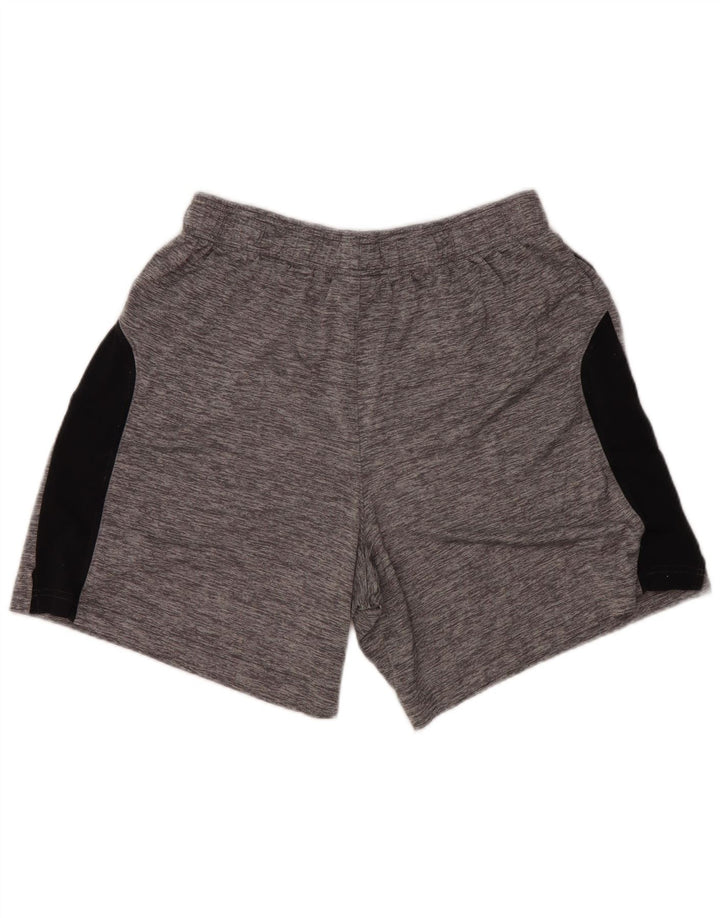 UNDER ARMOUR Sportsshorts til mænd Large Grå Colourblock Polyester