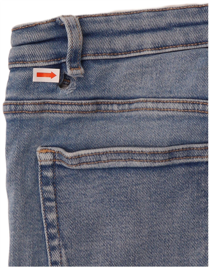 Zara Womens Tapered Jeans EU 40 Medium W30 L27 Blå Bomuld