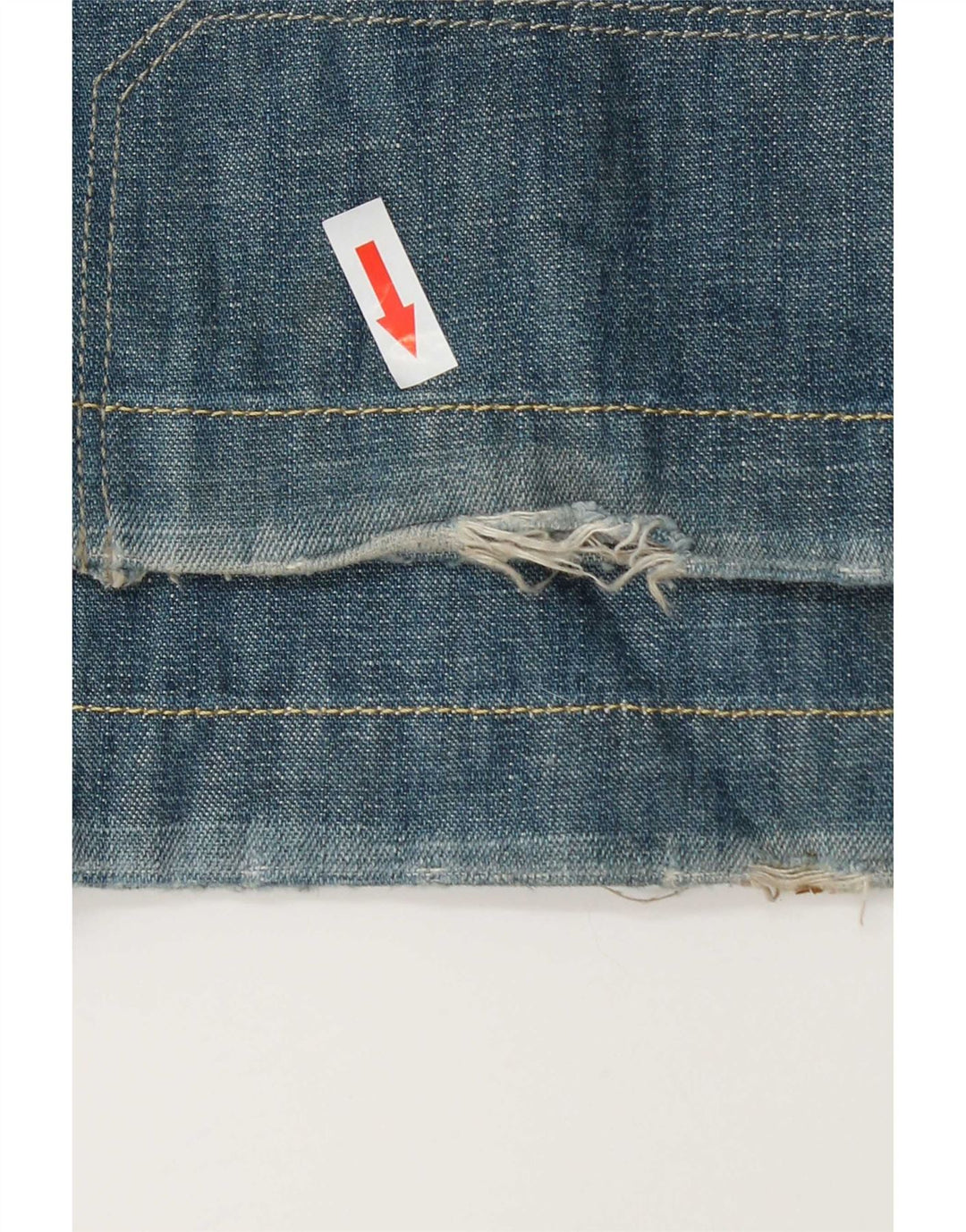 Diesel Dame løse jeans W29 L34 Blå Bomuld