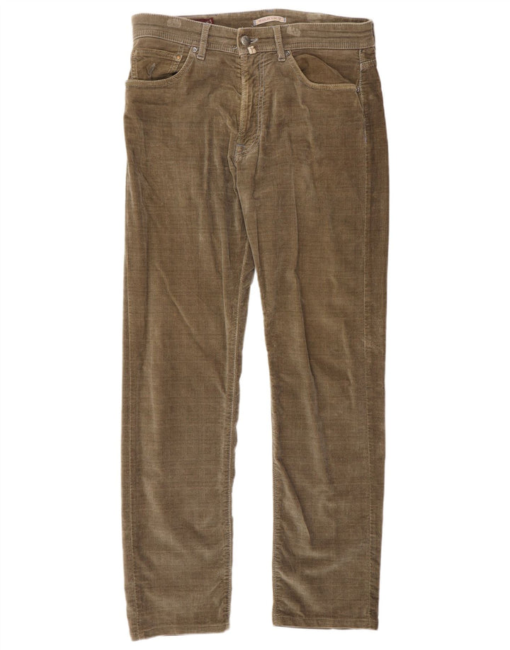 Marlboro Classics Herre Regular Slim Fit Casual Bukser W31 L34 Brun