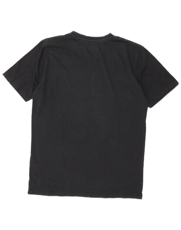 Kappa Herre T-Shirt Top XL Sort Bomuld