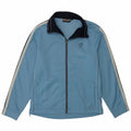 LOTTO Womens Tracksuit Top Jacket UK 12 Medium Blue Polyester Sports