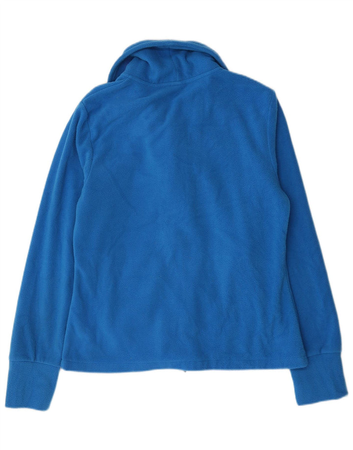 Bænk dame fleecejakke UK 14 Stor blå polyester