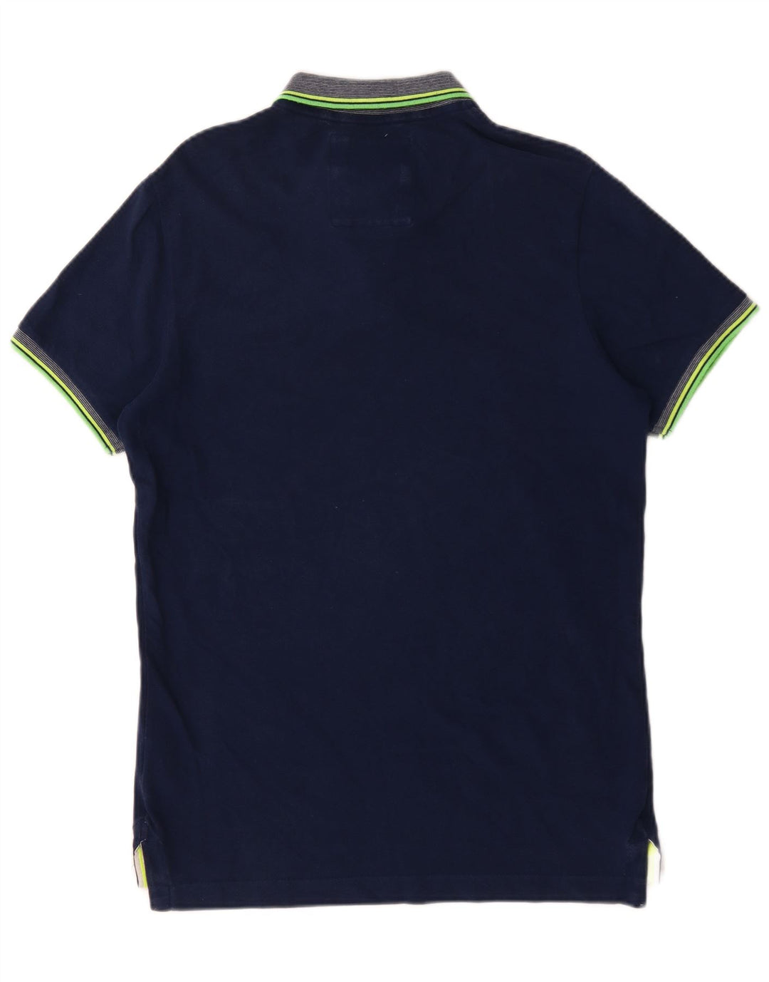 Superdry herre poloshirt Stor marineblå bomuld
