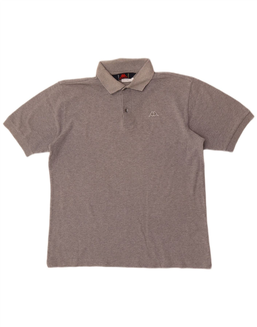 Kappa herre poloshirt mellemgrå bomuld