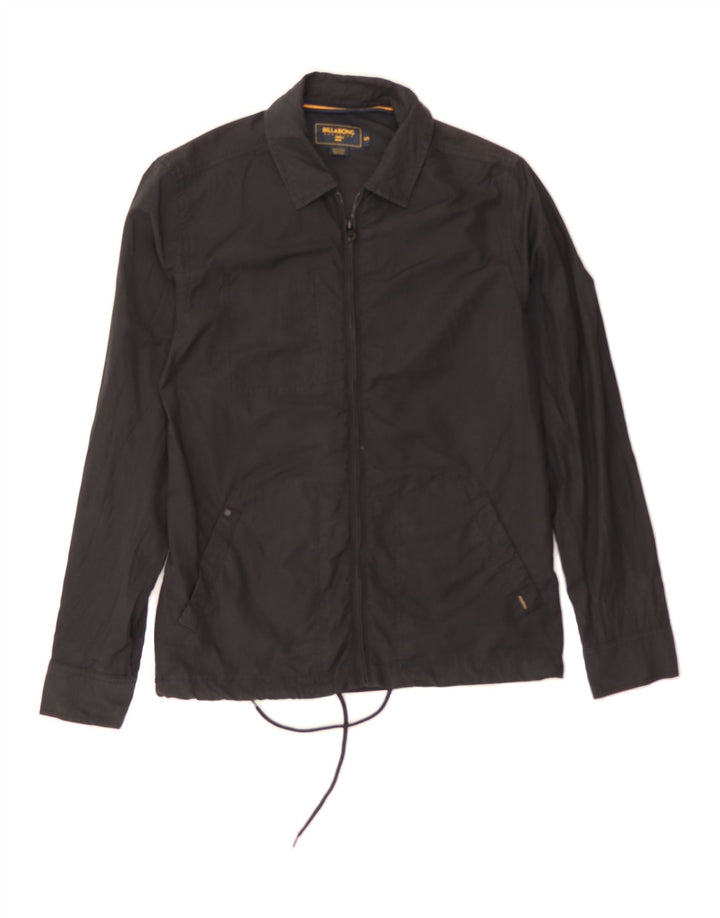 BILLABONG Mens Bomber Jacket UK 36 Small Black Cotton Vintage Billabong and Second-Hand Billabong from Messina Hembry 