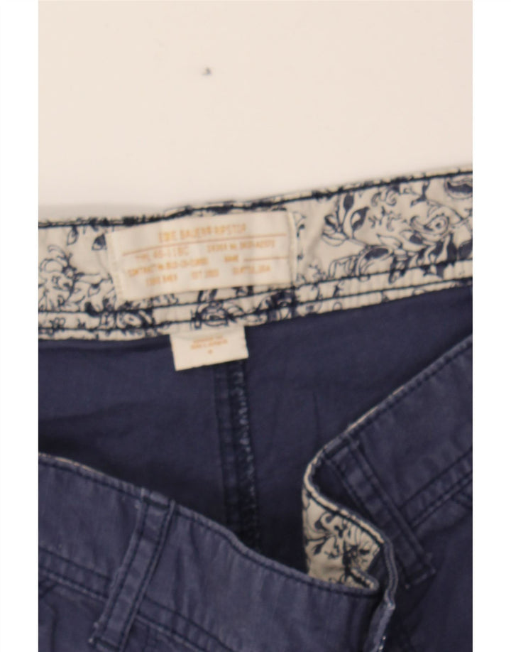EDDIE BAUER Womens Chino Shorts US 4 Small W30  Navy Blue Cotton Vintage Eddie Bauer and Second-Hand Eddie Bauer from Messina Hembry 