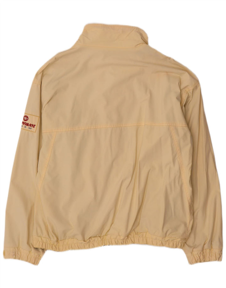 Murphy & Nye Herre Bomber Jacket UK 42 XL Gul Nylon