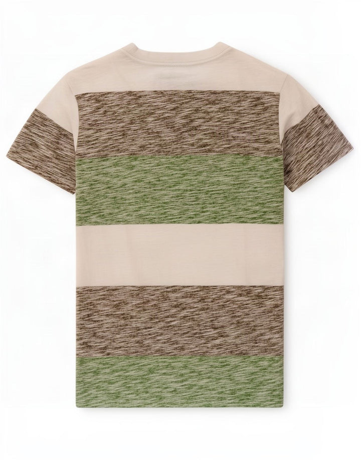 G-Star Herre T-Shirt Top Medium Flerfarvet Stribet Bomuld