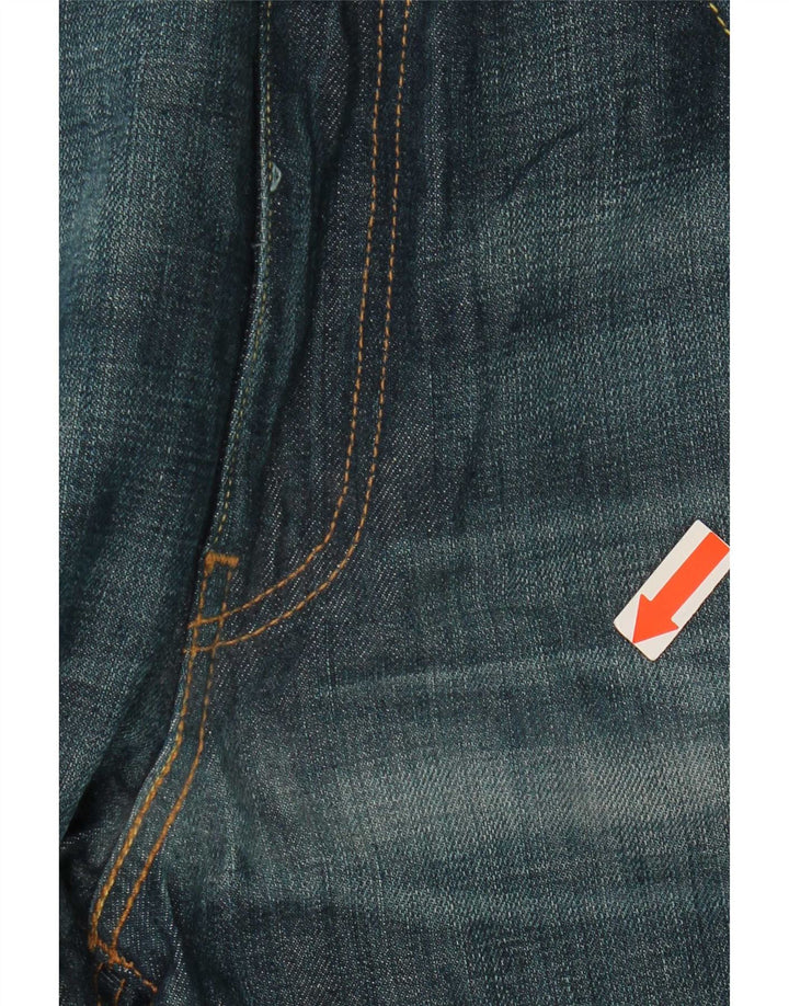 Levi's Herre 527 Slim Bootcut Jeans W36 L32 Blue Cotton