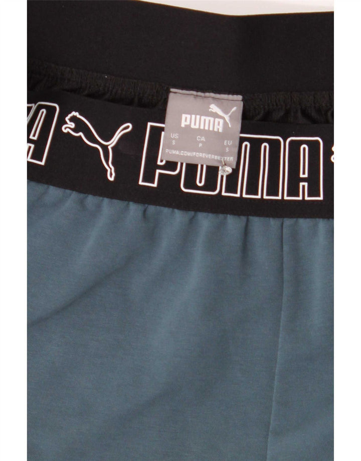 Puma Herre grafiske sportsshorts Small Blue Colourblock