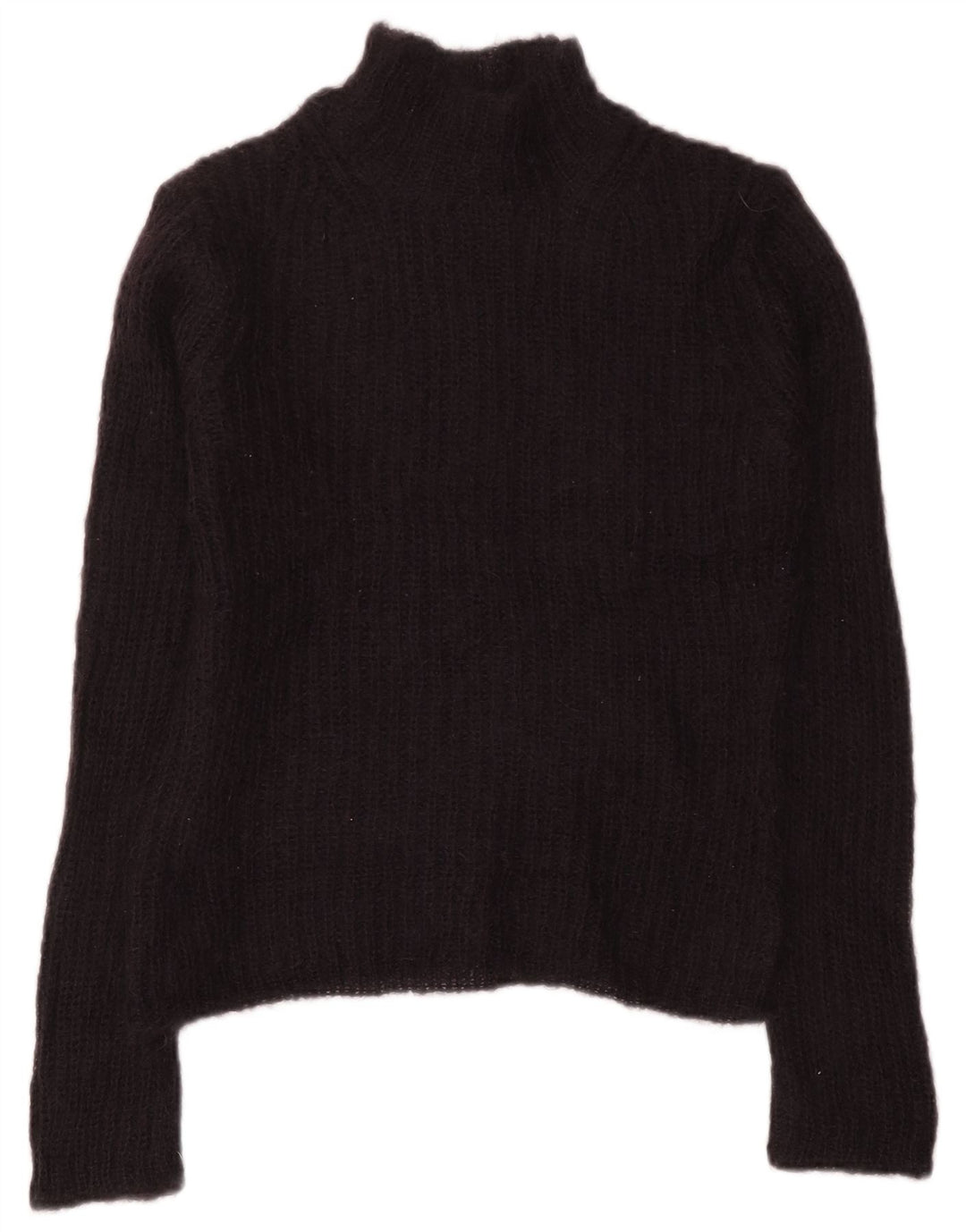 French Connection Dame Turtle Neck Jumper Sweater UK 10 Small Black