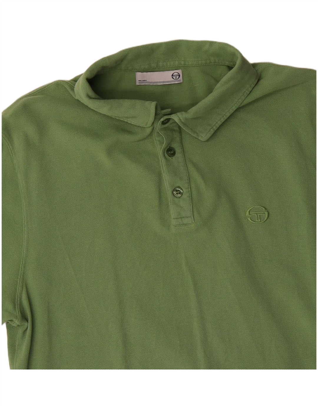 SERGIO TACCHINI Herre poloshirt Medium Grøn Bomuld
