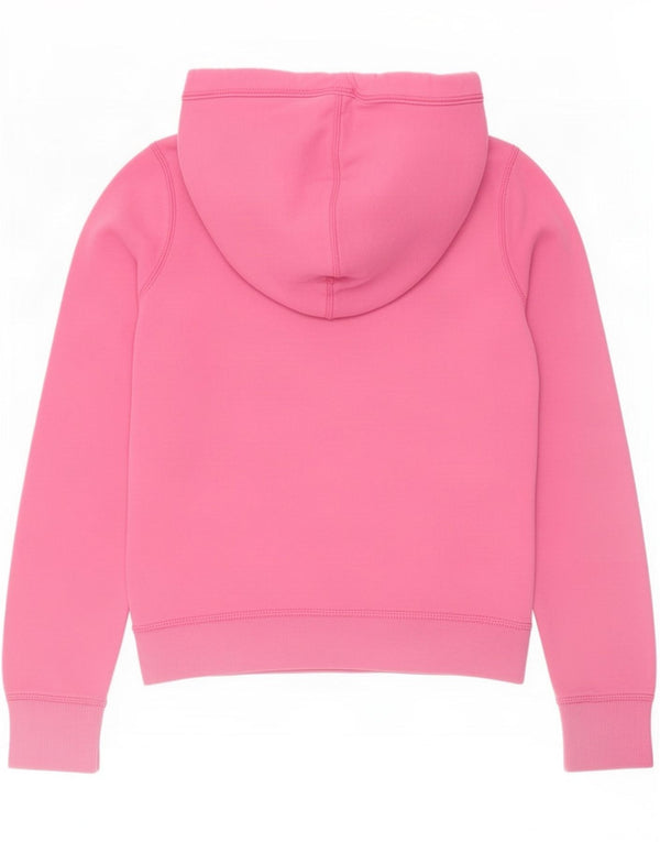 Abercrombie & Fitch Grafisk Oversized Hoodie Jumper til kvinder UK 10 Small Pink