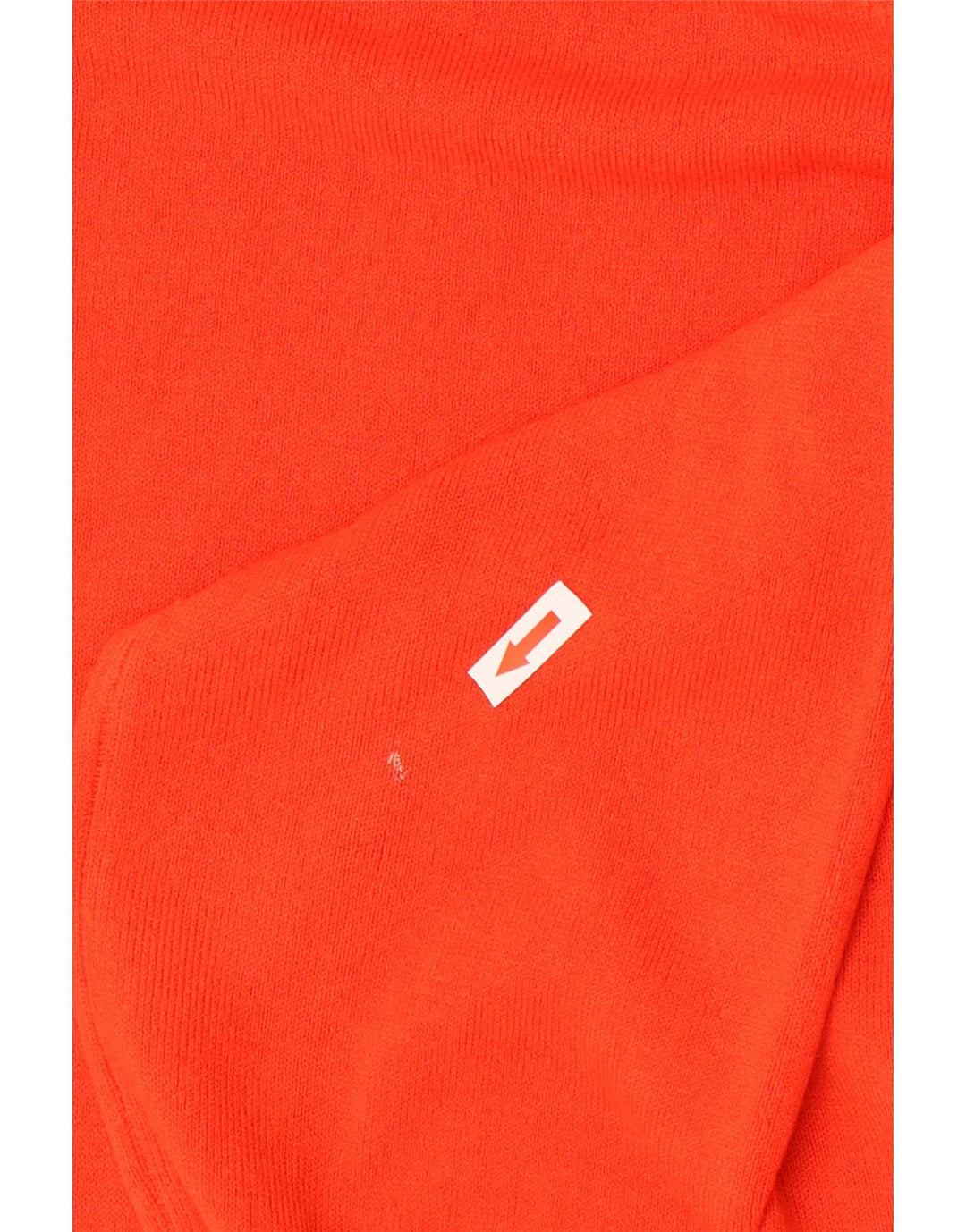 Marks & Spencer Dame Rullehals Sweater UK 10 Lille Rød Akryl