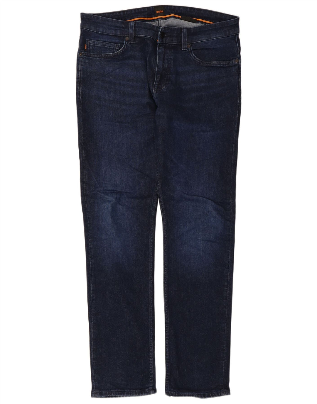 Hugo Boss Herre Delaware Slim Jeans W34 L31 Marineblå