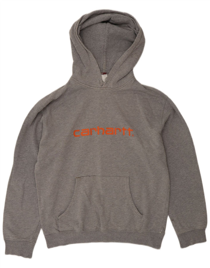 Carhartt Grafisk hættetrøje til mænd, stor grå