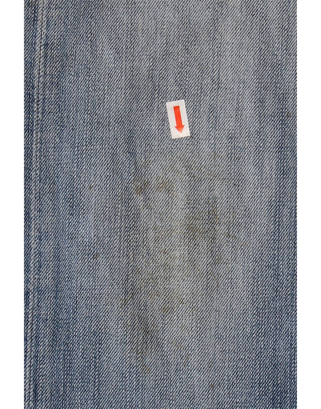 Levi's Herre 501 Distressed Straight Jeans W31 L31 Blå Bomuld