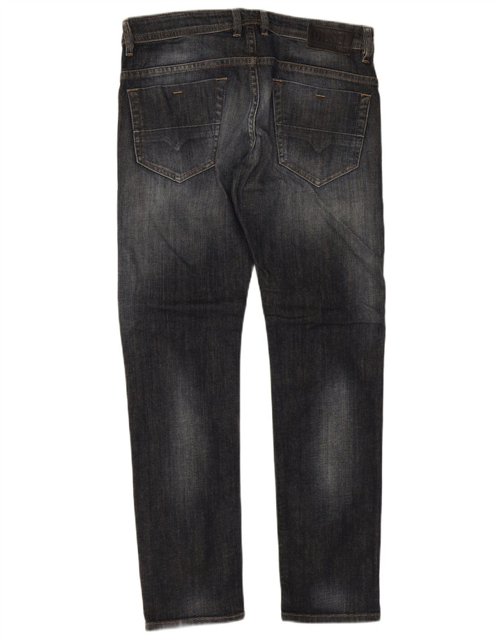 Diesel Herre Thommer Slim Jeans W32 L32 Marineblå Bomuld