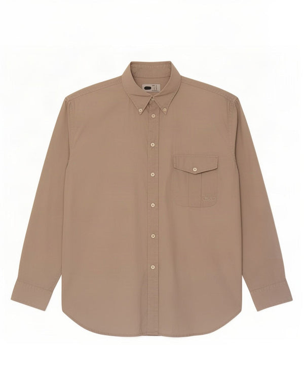 Fila Herreskjorte Medium Beige Bomuld