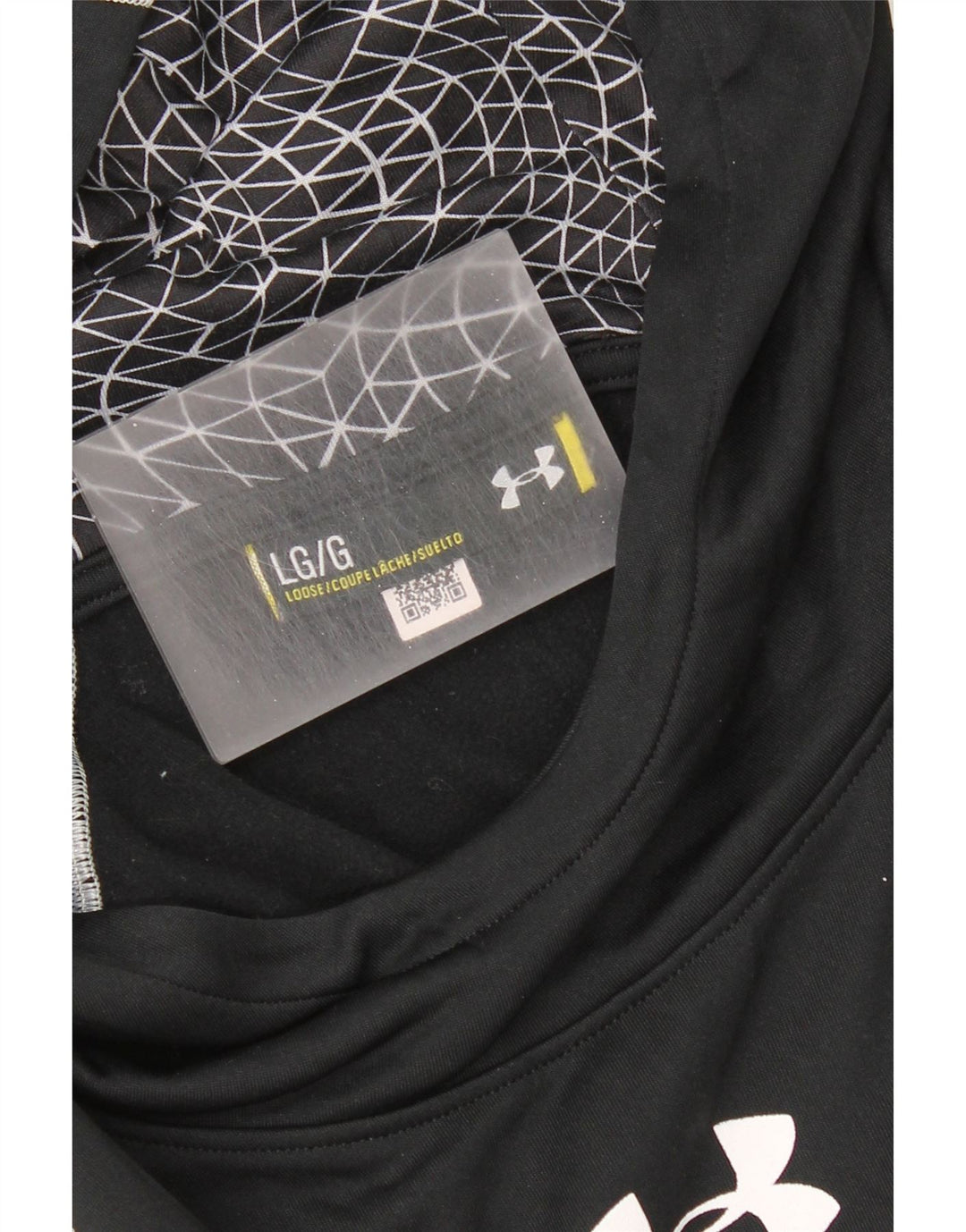 Under Armour Grafisk hættetrøje til mænd, stor sort